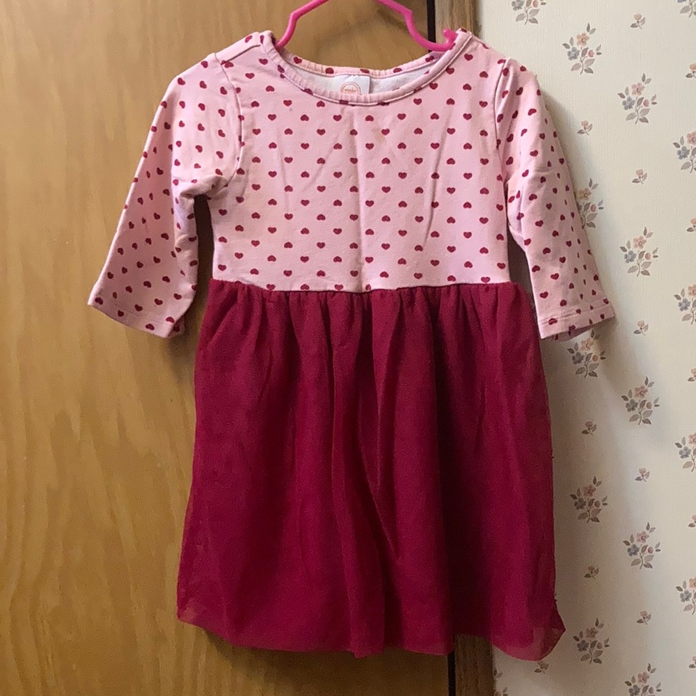 Wonder nation 3/4 sleeve tutu dress 2T